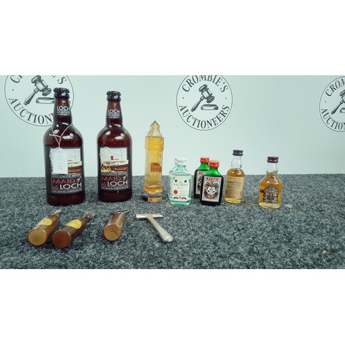 34 - Collection Of Alcohol Minitures, Ale & Accessories