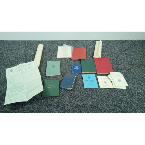 40 - Qty Of Masonic Books & Paperwork