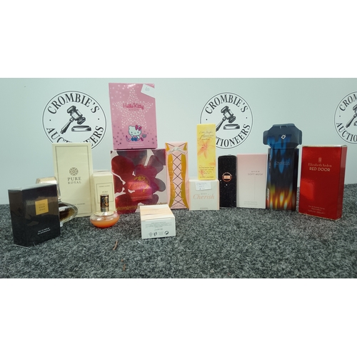 Variety of different Perfumes