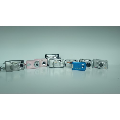 Selection Of Digital Cameras & 1 Video Camera