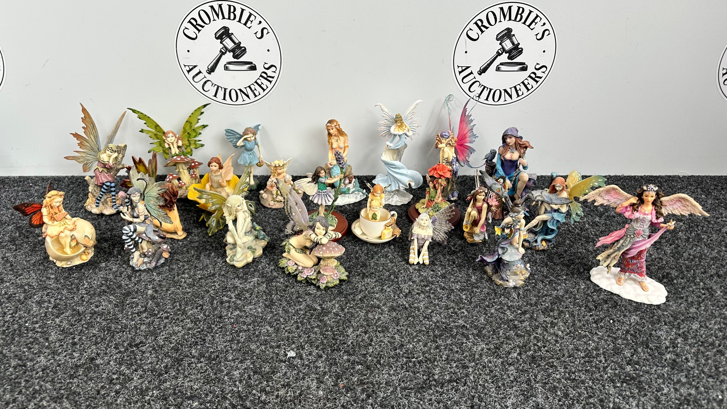 Large Collection Of Fantasy Ceramic Collectable Figurines