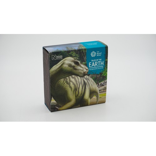 The Dinosauria Collection 50p Silver Coin Set