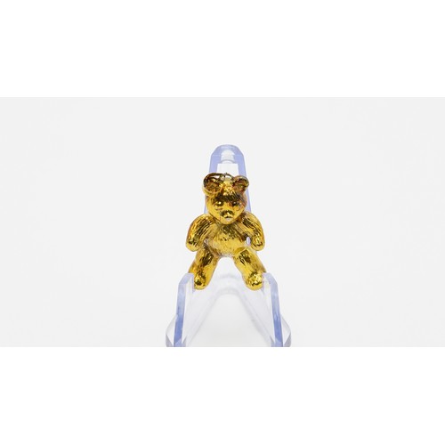 8 - 2.16g 9ct Gold Filled Bear Pendant