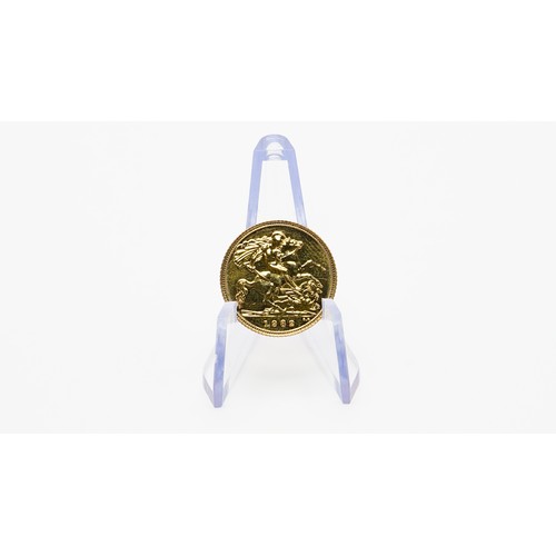 11 - 1982 Half Gold Sovereign