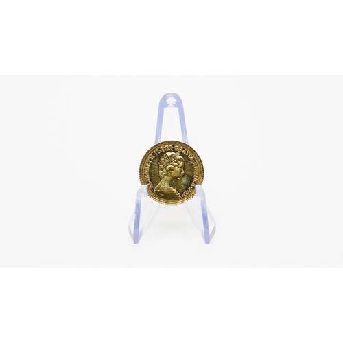 11 - 1982 Half Gold Sovereign