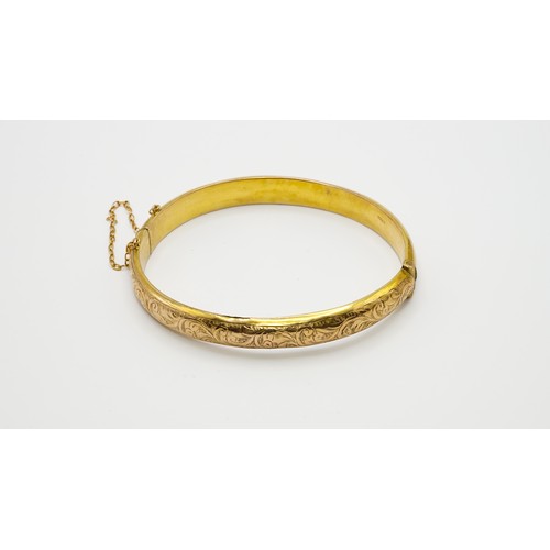 58 - 8.40g 9ct Gold Bangle