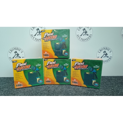 4 x Flexi Hose 100ft