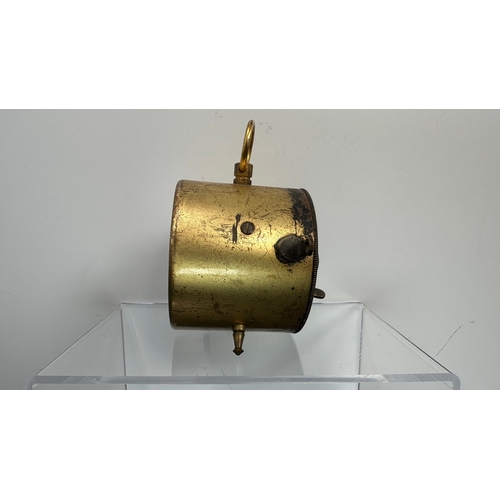 151 - Brass Drum Clock Movement by The British United Clock Co. Ltd. - Birmingham C.1895–1905 - 5 & 1/2 CM... 