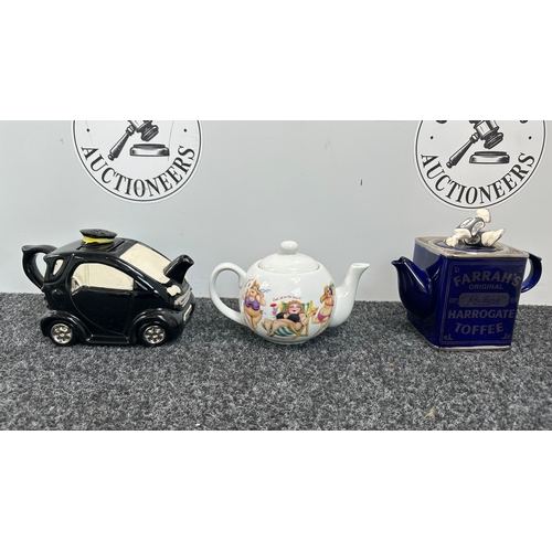278 - Large Collection of Vintage & Contemporary Novelty Teapots - A comprehensive collection of themed & ... 