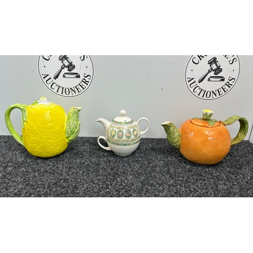 278 - Large Collection of Vintage & Contemporary Novelty Teapots - A comprehensive collection of themed & ... 