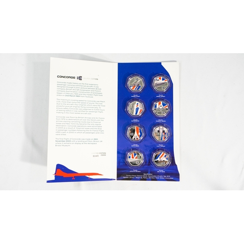 104 - Concorde 50 Silver Edition 1107/9999 Limited Edition Set