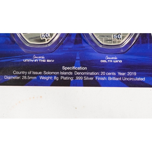 104 - Concorde 50 Silver Edition 1107/9999 Limited Edition Set