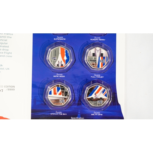 104 - Concorde 50 Silver Edition 1107/9999 Limited Edition Set