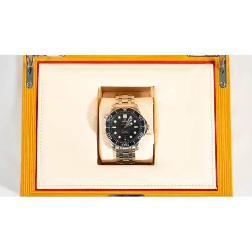 OMEGA Seamaster Diver 300M 42mm Co-Axial Master Chronometer Automatic Men's Watch - As New Complete with Box and Papers