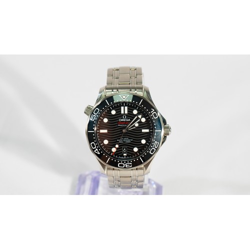 105 - OMEGA Seamaster Diver 300M 42mm Co-Axial Master Chronometer Automatic Men's Watch - As New Complete ... 