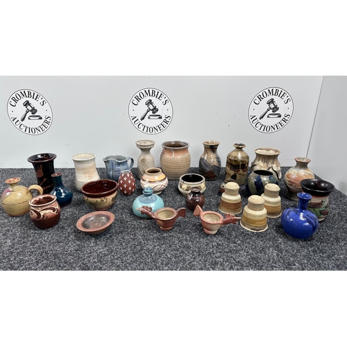 Large Qty of Studio Ware Pottery
