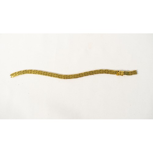 1 - 20.46g 14ct Gold Bracelet Scrap