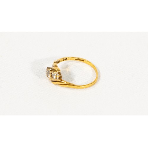21 - 1.51g 9ct Gold Gemstone Ring - Size M