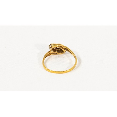 21 - 1.51g 9ct Gold Gemstone Ring - Size M