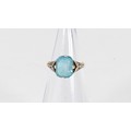 9ct Gold & Silver Usable Ring - Size I