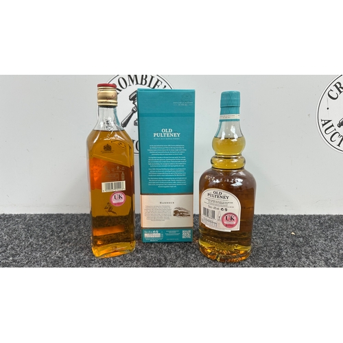 Two Bottles of Whisky - Johnnie Walker Red Label & Old Putney - 70cl