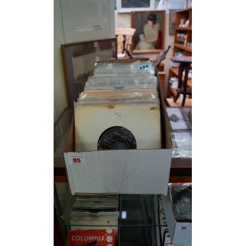 85 - MISCELLANEOUS 45s: a collection of approx 130 45s, generally artists within A-C, including Paul Anka... 