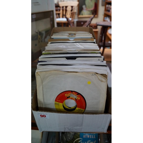 90 - MISCELLANEOUS 45s: a collection of approx 156 45s, generally artists within D, E & F, and including ... 