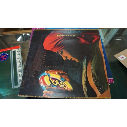 99 - LPs: ELO: 'Three Light Years' (3 LP boxed set with booklet & inserts), Jet BX1: together with 21 oth... 