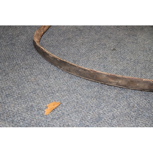 2018 - An old composite bow, painted and with traces of shark or ray skin, (a.f.).