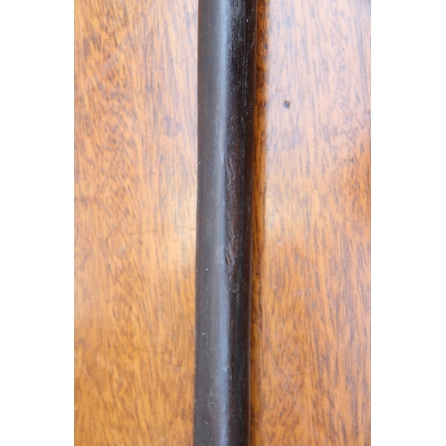 2077 - Oceanic: an Austral Islands spear, possibly 18th century, of long slender form, with carved and engr... 