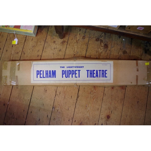 1885 - The Lightweight Pelham puppet theatre, boxed.