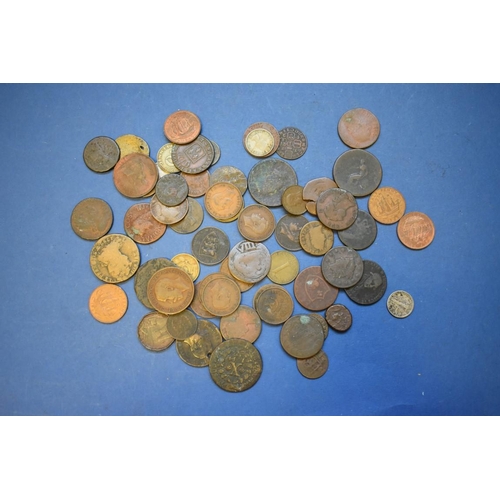 157 - A small quantity of U.K. and world coins, mostly 19th century.