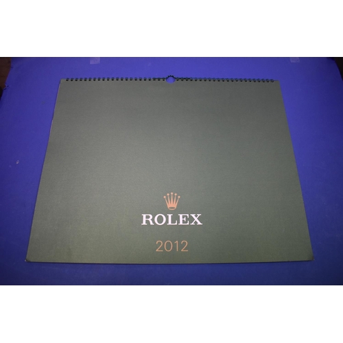 77B - Two unused Rolex calendars 2005 and 2012.