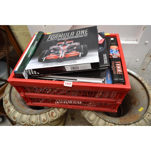 1342 -  A quantity of Formula 1 and other motor racing publications.