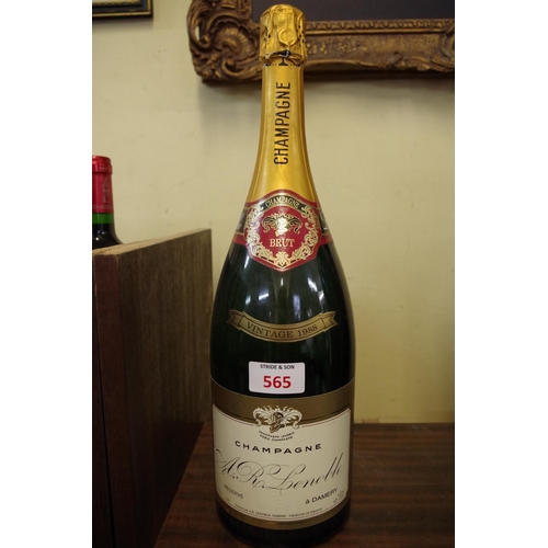 565 - A 150cl magnum of Lenoble Brut Reserve 1988 vintage Champagne. (1)