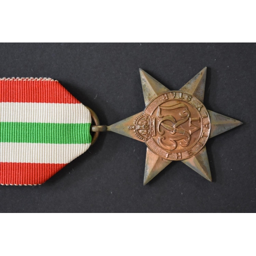 575 - Medals: eight World War II Stars, comprising: Air Crew Europe; Italy; 39-45; France and Ge... 