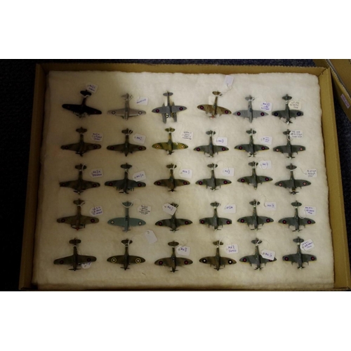 649 - A collection of diecast RAF planes. (58)