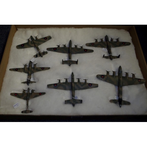 649 - A collection of diecast RAF planes. (58)