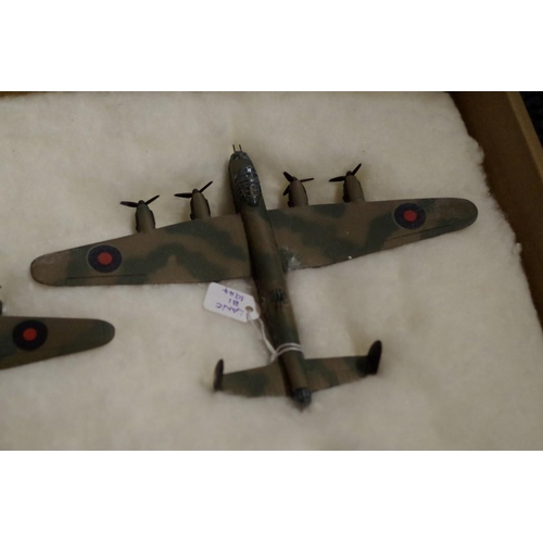 649 - A collection of diecast RAF planes. (58)