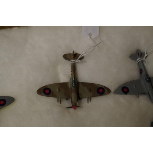 649 - A collection of diecast RAF planes. (58)