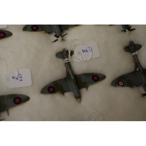 649 - A collection of diecast RAF planes. (58)