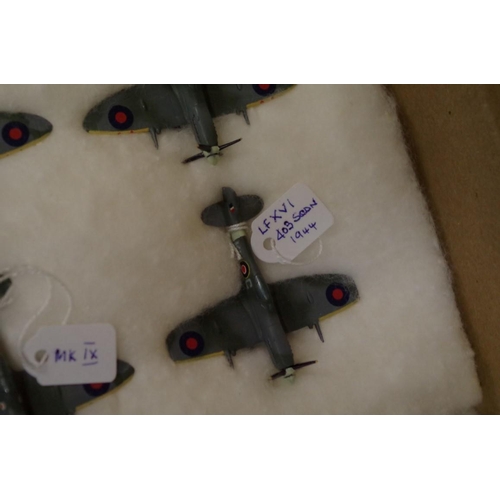 649 - A collection of diecast RAF planes. (58)