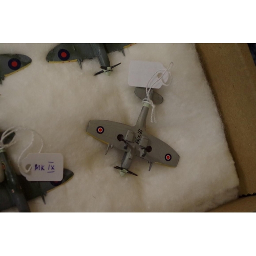 649 - A collection of diecast RAF planes. (58)