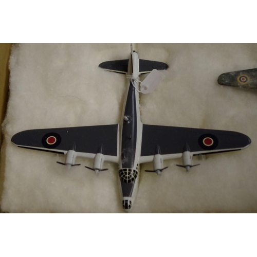 650 - A collection of six diecast RAF planes; together with eight similar resin examples. (14)... 