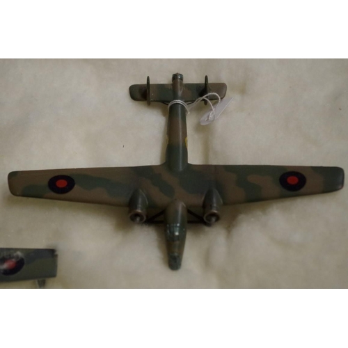 650 - A collection of six diecast RAF planes; together with eight similar resin examples. (14)... 