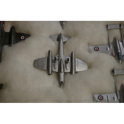 651 - A collection of diecast RAF planes. (41)