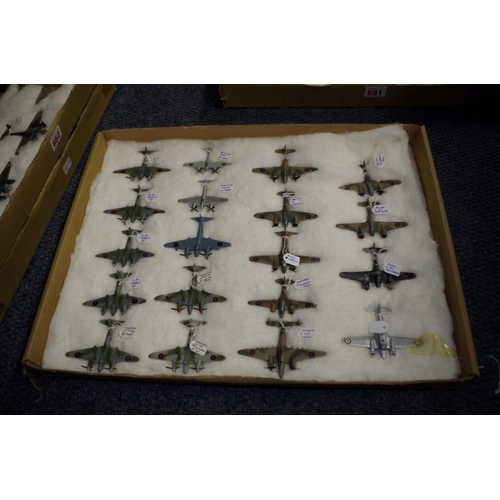 651 - A collection of diecast RAF planes. (41)