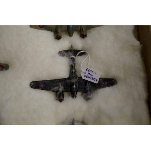 651 - A collection of diecast RAF planes. (41)