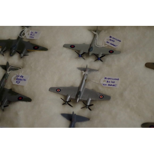 651 - A collection of diecast RAF planes. (41)