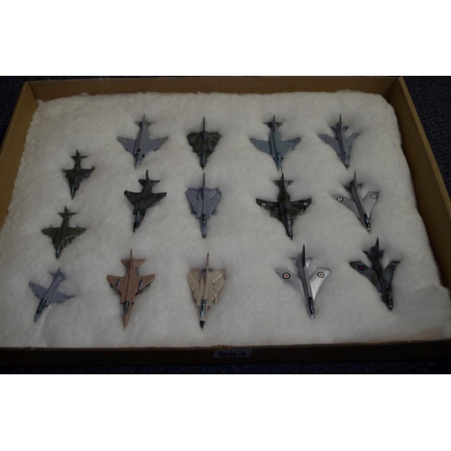 654 - A collection of diecast and resin planes. (38)